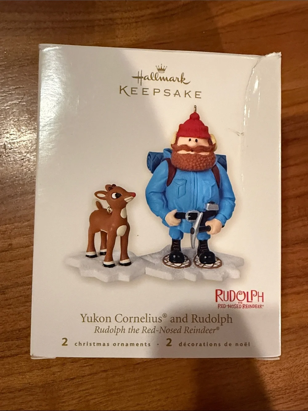 Hallmark 2007 Rudolph the Red Nose Reindeer with Yukon Cornelius w origi…